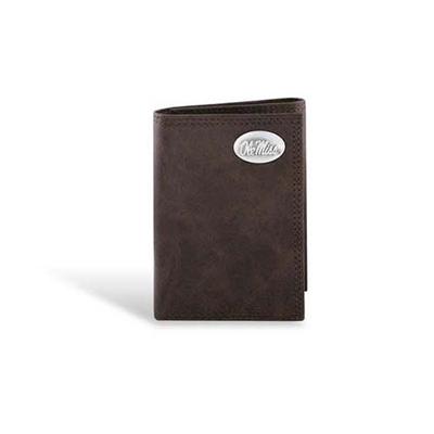 WRINKLE TRI FOLD WALLET