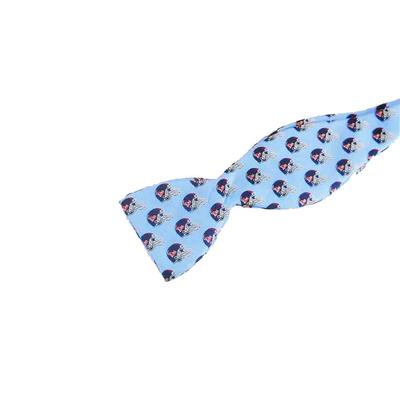 HELMET SILK BOW TIE LIGHT_BLUE