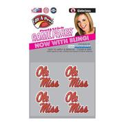 SCRIPT OLE MISS DAZZLER TATTOO