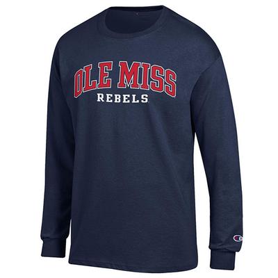 LS OLE MISS REBELS TEE SHIRT