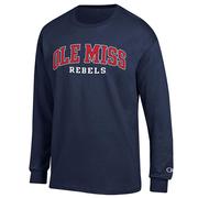 LS OLE MISS REBELS TEE SHIRT