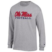 LS OLE MISS FOOTBALL TEE SHIRT