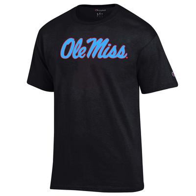 SCRIPT OLE MISS BASIC SHORT SLEEVE TEE