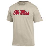 SCRIPT OLE MISS BASIC SHORT SLEEVE TEE