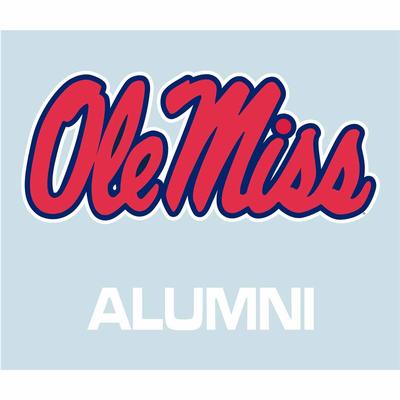 5IN OLE MISS ALUMNI DECAL