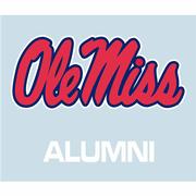 5IN OLE MISS ALUMNI DECAL