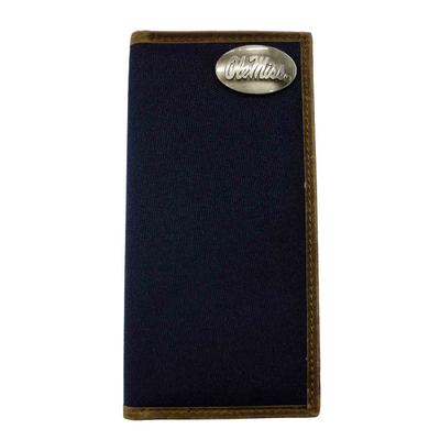 OLE MISS NYLON ROPER WALLET