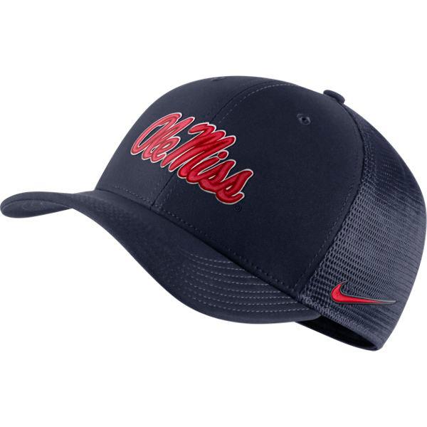 nike classic 99 trucker hat college