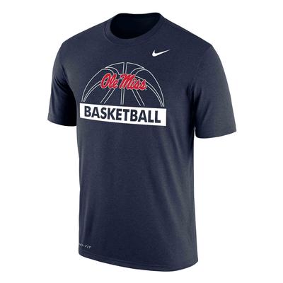 DRI-FIT OLE MISS BASKETBALL TEE