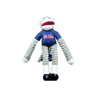 OLE MISS SOCK MONKEY PET TOY