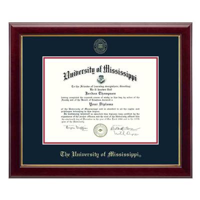 EMBOSSED GALLERY DIPLOMA FRAME