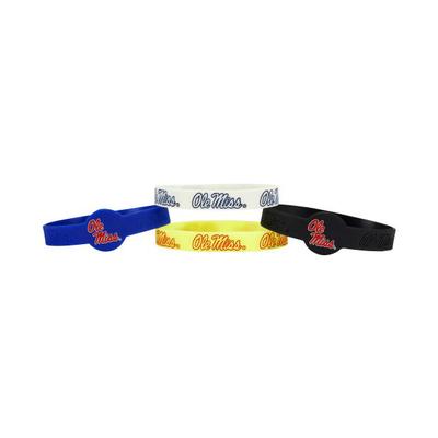 4PK OM SILICONE BRACELETS