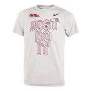 OLE MISS JUST DO IT DRI-FIT LEGEND 2.O YOUTH SS TEE