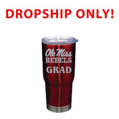 VACUUM INSULATED STAINLESS STEEL GRAD TUMBLER RED
