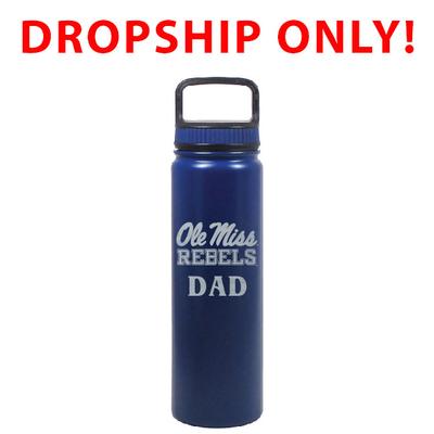 VACUUM INSULATED STAINLESS STEEL DAD EUGENE BOTTLE BLUE