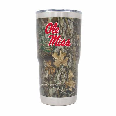 OLE MISS CAMO 20OZ TUMBLER