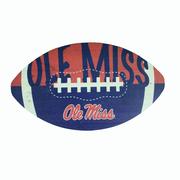 OLE MISS 12IN FOOTBALL CUT OUT