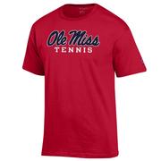 SS SCRIPT OLE MISS TENNIS BASIC TEE