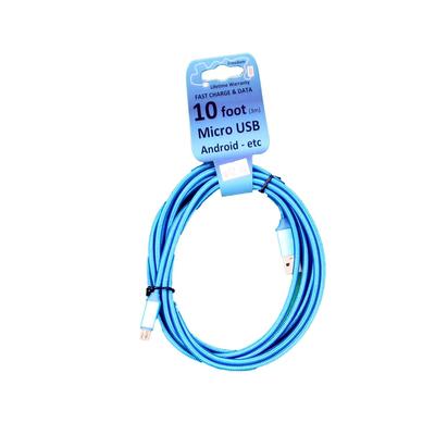 10 FT MICRO USB CABLE