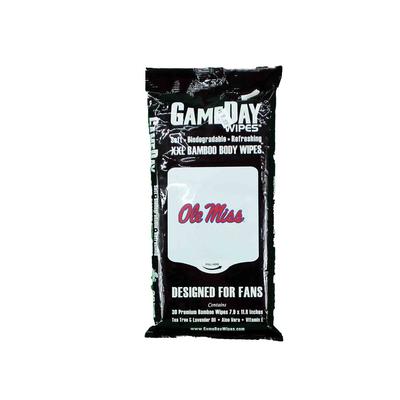 30 PACK OLE MISS GAMEDAY WIPES