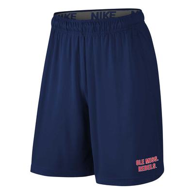 OLE MISS REBELS NIKE YOUTH FLY SHORT 2.0