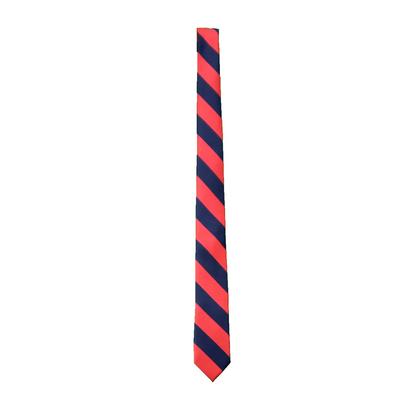 STRIPE BOYS NECKTIE RED_NAVY