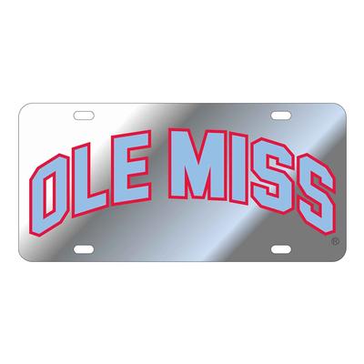 LASER ARCH OLE MISS LICENSE PLATE