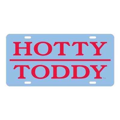 LASER HOTTY TODDY LICENSE PLATE