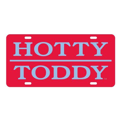 LASER HOTTY TODDY LICENSE PLATE