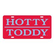 LASER HOTTY TODDY LICENSE PLATE