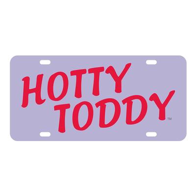 LASER HOTTY TODDY SCRIPT LICENSE PLATE