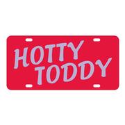 LASER HOTTY TODDY SCRIPT LICENSE PLATE