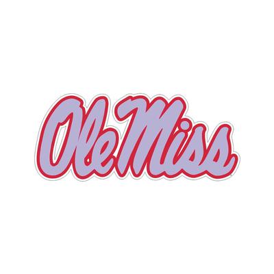 3 INCH OLE MISS DECAL