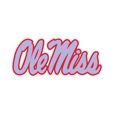 4 INCH OLE MISS DECAL