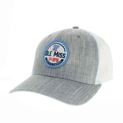 M OLE MISS MID-PRO SNAPBACK GREY