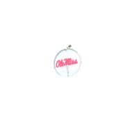 ROUND OLE MISS ACRYLIC ILLUMINATING DEVICE