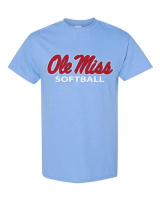 SCRIPT OLE MISS SOFTBALL SS TEE