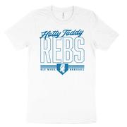 COMFORT COLORS OLE MISS HOTTY TODDY REBS TEE