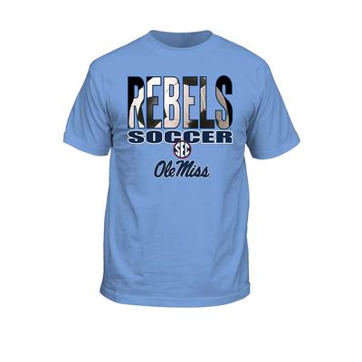 SS REBEL SOCCER TEXT TEE