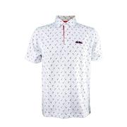 OLE MISS BAMBOO CHARCOAL MANHATTAN POLO