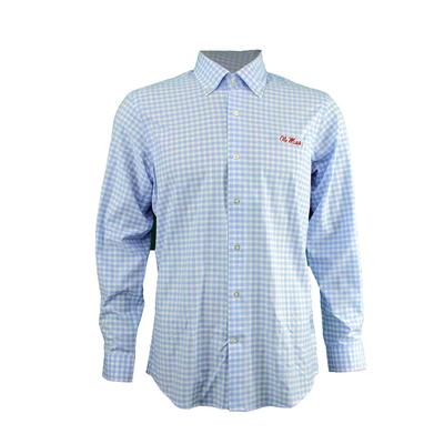 OLE MISS SUMMERVILLE BUTTON UP DRESS SHIRT