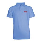 OLE MISS BLAKE SOLID PERFORMANCE SS POLO