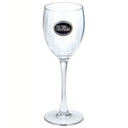 NAVY PEWTER CLEAR GOBLET