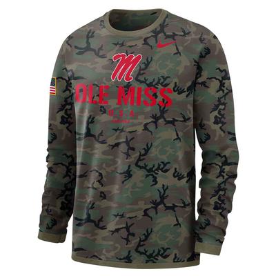 LS OLE MISS REALTREE WAV3 LEGEND TEE