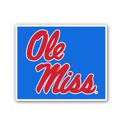 STACKED OLE MISS MAGNET