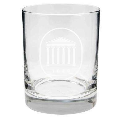 14 OZ LYCEUM ETCHED ROCK GLASS