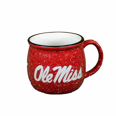 17 OZ OLE MISS SPECKLED COLONIAL MUG