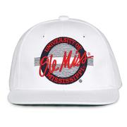 OLE MISS CIRCLE DESIGN HAT