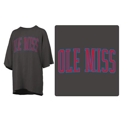 OLE MISS SOUTHLAWN ROCK OVERSIZED TOP