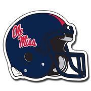 3IN SCRIPT OLE MISS FOOTBALL HELMET DECAL